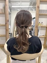 フィーユアンウル 梅田茶屋町(fille en uru.)&nbsp;ナチュラルかわいいアレンジ