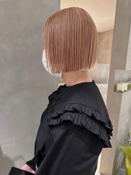 ハウ 心斎橋(how) ミニボブ/ショート/ショートヘア/前下がりボブ/ぱつっとボブ