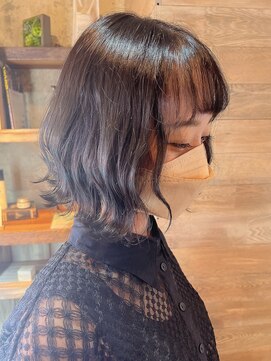 トレヘアー(tRe hair) 斜めバング オージュア トリートメント