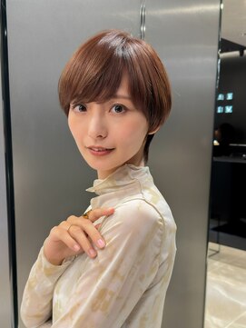 ハルキミナト ジャパン トウキョウ(HARUKI MINATO japan TOKYO) 30代40代50代ショートボブ丸みショート前髪ありマッシュ表参道
