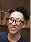 <理容室><バーバー>オシャレパートスタイル
