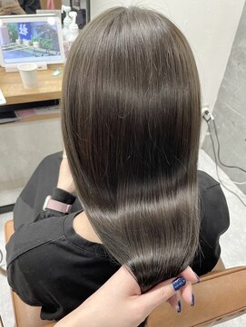 サロンジオ 本厚木(salon the O's) イメチェン/レッドブラウン/フルバング/似合わせカット/本厚木駅