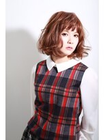 アディクト イースト 東陽町東口(addict EAST)&nbsp;ピンクベージュのふんわりボブ＿［東陽町]