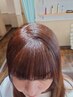 カット＋前髪ストレートパーマ￥10500→￥￥10000