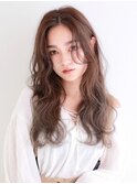 イルミナカラーハイライトゆるウェーブ