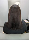 縮毛矯正ロング