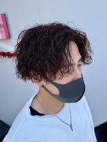 アプリコ(APREKO)&nbsp;レッドブラウン×波巻きパーマ