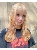 ブロンド / ベージュ / ブロンドベージュ / セミロング
