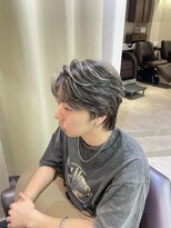 アオ(AO。)&nbsp;ホワイトベージュ/ミルクティーベージュ/メンズハイライト