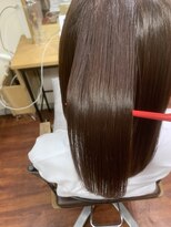 リアナ(RIANA)&nbsp;髪質改善トリートメント、ケアカラー/レッド系、カシス系カラー