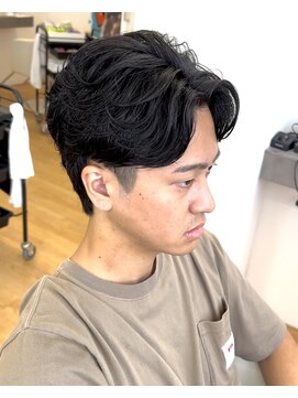 ビカム 名駅(become) 【大人ジェントルショート】メンズ爽やかビジネスセンターパート