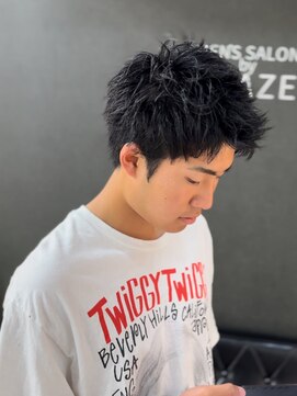 ブレイズ(BLAZE) 黒髪スパイキーショート