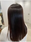 ツヤ感ロングストレート