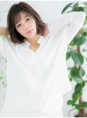 センター北/髪質改善/オリーブベージュ☆ウェーブミディアムh