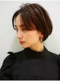 大人ショート×チョコレートブラウン