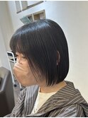 綺麗にまとまるボブ