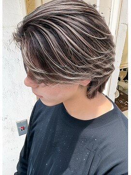 エノア 東京(ENORE) メンズ/ブリーチ/ダブルカラー/ハイライト/バレイヤージュ