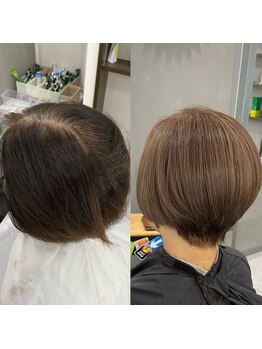 《白髪ケアの新常識》白髪を隠すのは卒業！白髪を活かしたカラーで魅せるグレイヘアに♪［白髪ぼかし］
