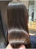 ロングヘア縮毛矯正