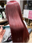 髪質改善トリートメントストレートロングレイヤー20代30代40代
