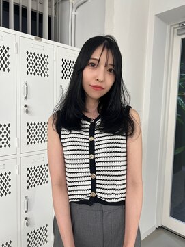 ビジョン オールヘアー(VISION:ALL HAIR) レイヤーカット × グレーブラック