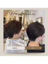 シャトン(chaton)&nbsp;骨格補正ショート×まとまり感