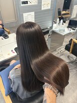 キング 梅田店(K!ng)&nbsp;縮毛矯正髪質改善ハイライトレイヤーカット梅田美容室エクステ