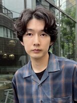 ローウェ オム 立川(LOUWE HOMME)&nbsp;メンズセンターパート/フェザーパーマ