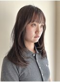 20代30代40代こなれミディアム小顔似合わせレイヤー