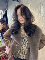 オルカ(ORCA)&nbsp;レイヤー/レイヤーカット/ミディアム/黒髪/