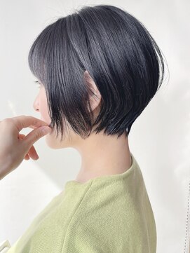 モリオフロムロンドン 原宿本店(morio from London) 【morio 原宿】黒髪大人可愛い　ショート　似合わせ