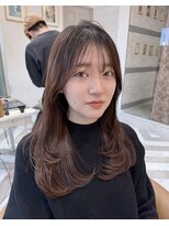 ロンドアベニール 北千住(Lond avenir)&nbsp;レイヤーカット/ワンホンレイヤー/20代30代40代50代/前髪/北千住