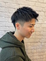 グレイスフルバーバー 新宿パークタワー店&nbsp;爽やかアップバングフェード