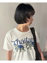 ナヌーク ダイカンヤマ(nanuk daikanyama)&nbsp;ショートボブショートボブパーマボブパーマショートカット