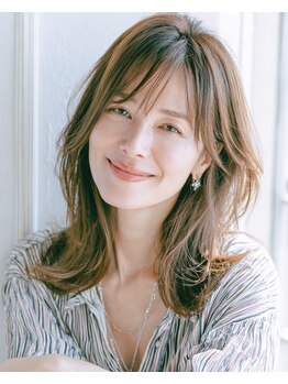 美容室 ラカリテ(LA QUALITE)の写真/【松戸駅徒歩2分】【似合わせカット＋カラー￥7800】髪と頭皮に優しいグレイカラーでダメージレスの艶髪に！