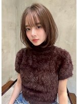 テイラー(Taylor)&nbsp;【Taylor 大宮】小顔ボブ×透け感ブラウン