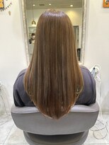 カリン ハッピーヘアライフ 長吉長原店(carin happyhairlife)&nbsp;オリーブブラウン　明るい白髪染め