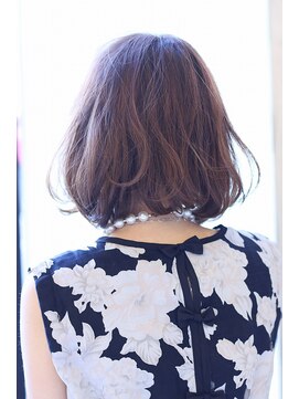 ニスル センター南店(NISURU） 似合わせカット/大人ガーリー/ダークアッシュ/着物/センター南