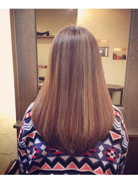 ヘアーメイク タビー(HAIR MAKE TUBBY) ベージュメッシュ