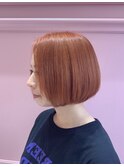 Lee梅田★ミニマムボブ×スウィートオレンジ