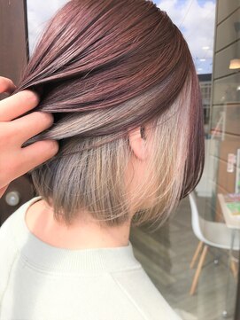 ヘア メイク ココ(hair make coco) 【ラベンダー】×【ホワイトグレージュ】