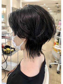 レンジシキチジョウジ (RENJISHI KICHIJOJI) 顔周りを短くして、襟足は前から見える様に軽くしたいです！