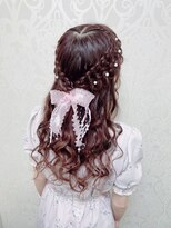 エヌエービー 池袋店(N.A.B.) ハーフアップ