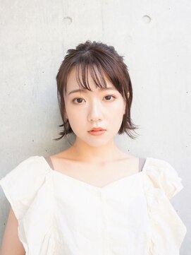 マイロ(mailo) デートの前にカジュアルハーフアップ