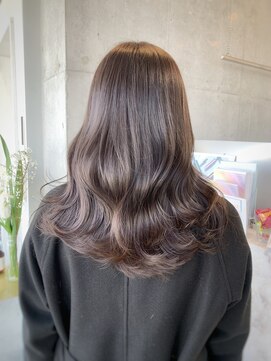 ワイス(WYETH) layer cut×natural brown