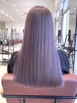 クアトログランシュ ひたちなか店(QUATRO×GranCieux) ラベンダーピンク　【ひたちなか/ブリーチ】