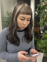 ルーツ ヘア デザイン(roots hair design)&nbsp;西区新町美容室★roots★西大橋駅徒歩4分★前髪デザインカラー
