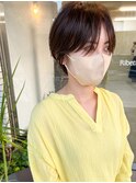 前髪長めのナチュラルショート♪〔Ribetta〕
