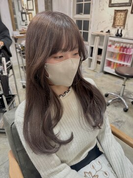 サンバイセライロ 千葉(SAN. by celilo) シナモンベージュ*ロングレイヤー