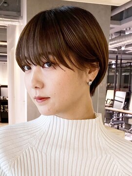 アイティーバイアルバム 北千住店(IT by ALBUM) マッシュショート_大人ガーリーチョコレートプリカール_ba440051